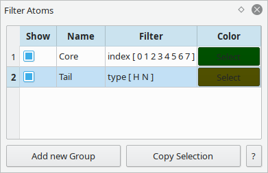 Filter Atom widget